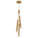 Allumettes LED Pendant in Gold (86|E23343-122GLD)