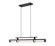 Benoit LED Linear Chandelier in Matte Black (224|1959-44L-MB-LED)