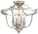 Audrey's Point Four Light Semi Flush Mount in Polished Nickel (7|3296-613)