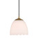 Dorinda One Light Pendant in Brushed Champagne Brass (62|6954-M1L BCB-OP)