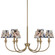 Cambria Six Light Chandelier in Brushed Champagne Brass (62|1622-6 BCB-HGB)