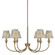 Cambria Six Light Chandelier in Brushed Champagne Brass (62|1622-6 BCB-HGA)
