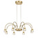 Vario LED Chandelier in Titanium Gold (62|1573-8 TG-A)