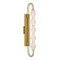Geode LED Outdoor Wall Mount in Satin Brushed Gold (62|1517-OWL5 SBG-FST)
