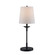 One Light Table Lamp in Black (110|RTL-9209 BK)