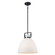 One Light Pendant in Black (110|PND-2228 BK-WF)