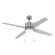 52'' Ceiling Fan in Brushed Nickel (110|F-1054 BN)