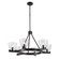 Six Light Chandelier in Black (110|71986 BK)