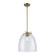 One Light Pendant in Antique Gold (110|71980 AG)