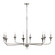 Eight Light Chandelier in Brushed Nickel (110|71948 BN)