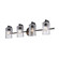 Four Light Vanity in Black (110|22794 BK)