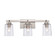 Three Light Bath in Brushed Nickel (110|22783 BN)