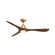 Carve 60'' Ceiling Fan in Soft Brass/Distressed Koa (441|FR-D2504-60L-SB/DK)