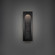 Cadey LED Outdoor Wall Sconce in Basalt Stone/Black (281|WSW246619-BV/BK)