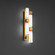 Voxxel LED Wall Sconce in Aged Brass (281|WS268625-AB)