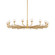 Glammis LED Pendant Chandelier in Vintage Brass (281|PD606633-VB)