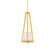 Karie LED Mini Pendant in Aged Brass (281|PD284620-AB)