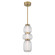 Cordel LED Mini Pendant in Legacy Brass (7|15036-732-L)