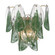 Verla Crest Two Light Wall Sconce in Legacy Brass (29|N3472-G-732)