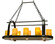 Cordova 11 Light Island Pendant in Natural Iron (33|5121NI/CALC)