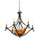 Somerset Six Light Chandelier in Tortoise Shell (33|4969TO/PENSH)