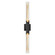 Petra LED Wall Sconce in Sand Black (401|1723W36-2-101-A)
