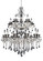 Locatelli 18 Light Chandelier in Silver (238|10097-017-FR001)