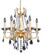 Barret Six Light Chandelier in French Gold (238|025450-011-FR001)