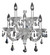 Brahms Five Light Wall Bracket in Chrome (238|023421-010-FR001)