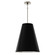 Chrissy Four Light Pendant in Matte Obsidian, Silver Painted w/Polished Nickel (165|S494MOS)