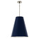 Chrissy Four Light Pendant in Matte Midnight Blue, Silver Painted w/Polished Nickel (165|S494MMB)