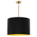 Jack Four Light Pendant in Matte Gold Interior w/Modern Brass (165|496MOS)