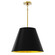 Janet Four Light Pendant in Matte Gold Interior w/Modern Brass (165|495MOS)