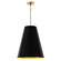 Chrissy Four Light Pendant in Matte Gold Interior w/Modern Brass (165|494MOS)