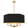 Jacqueline Six Light Pendant in Modern Brass w/Clear Crystal (165|1199B)
