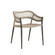 Aurelie Outdoor Dining Chair in Buff/Blackened Bronze (314|FRS33)