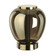 Fruitera LED Table Lamp in Brushed Gold (217|390467A)