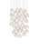 Banyan 36 Light Pendant in Antique Brass/Clear/Silver (142|9000-1393)