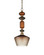 Mandeville One Light Pendant in Butter Rum Sandbar/Matte Ombre/Deep Gray/Antique Gold (142|9000-1349)