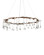 Morning Grove Ten Light Chandelier in Rhine Gold/Clear (142|9000-1333)