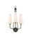 Hennin LED Wall Sconce in Polished Antique Brass/Oil Rubbed Bronze (142|5000-0303)