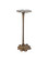 Schizzo Accent Table in Oxidized Brass (142|4000-0246)