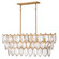 Amira LED Linear Pendant in Distressed Brass (138|FR32605DA)