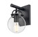 Downtown Urban One Light Wall Sconce in Matte Black (405|416-1W-BK-G202-6)
