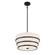 Cascade Three Light Pendant in Coal (7|2443-66A)