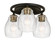 Winsley Three Light Semi Flush Mount in Coal And Stained Brass (7|2438-878)