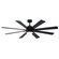 Arden 66'' Ceiling Fan in Black (110|F-1038-66 BK)