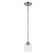 Zoe One Light Pendant in Brushed Nickel (110|72050 BN)