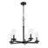 Carter Five Light Chandelier in Black (110|72045 BK)