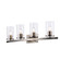 Carter Four Light Vanity in Brushed Nickel (110|72044 BN)